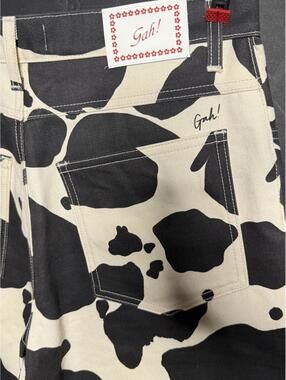 NWT - Lisa Says Gah Robyn Jean in Cow Print NWT Size 12